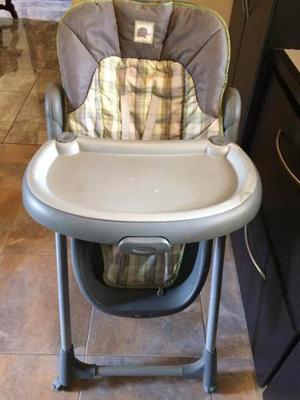 Silla De Comer Para Bebés Graco Como Nueva Sin Detalles