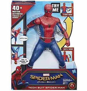 Spiderman Homecoming Traje Avanzado Nuevo Original De Hasbro