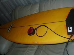 Tabla De Surf Kannibal Amarilla Con Forro De Tela. Usada