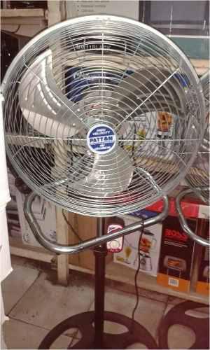 Ventilador Patton 18 Con Base Y Pedestal Doble Rolinera