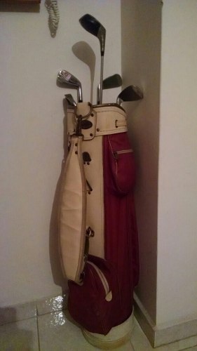 Juego De Palos De Golf Con Su Bolsa - Maletín Northwestern