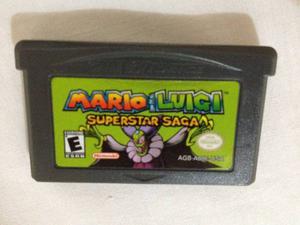 Juego Game Boy Advance Mario Y Luigi Superstar Saga Excelent