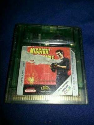 Juego Game Boy Mission Imposible Original