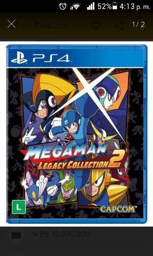 Juego Original Para Plystation 4 Megaman Legacy Collection2