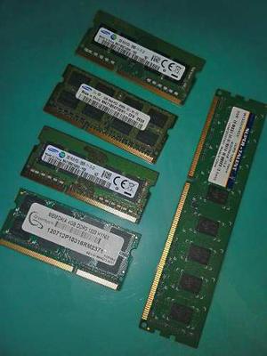 Memoria Ram Ddr3 2gb Y 4gb Para Laptop Y Pc De Escritorio