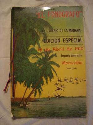 Revista El Fonografo De Maracaibo - Venezuela