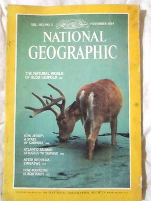 Revista National Geographic November  (en Ingles) Usada