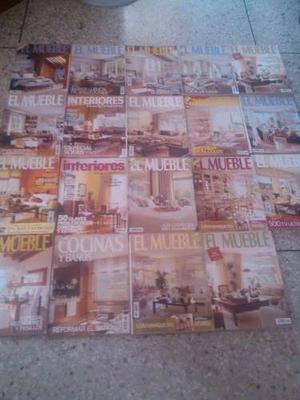 Revistas El Mueble.lote De 20 Revistas