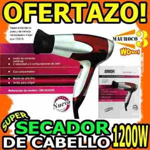 Secador De Cabello Onida w Potente 2 Velocidades Wow