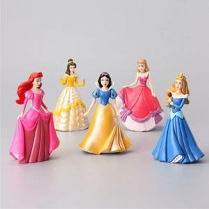 Set De 5 Figuras De Princesas Disney 14 Cm