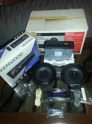 Combo Reproductor + Cornetas Kenwood De 8 Pulgadas...