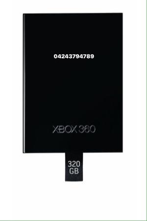 Disco Duro 320gb Xbox 360 Slim Con 34 Juegos Sorpresas