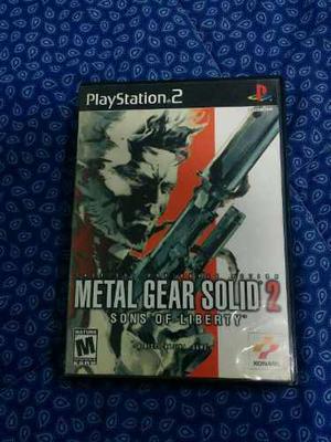 Metal Gear Solid 2 Ps2 Original