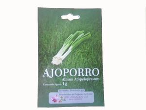 Semilla Certificada De Ajo Porro- Varieda -pequeños Huerto