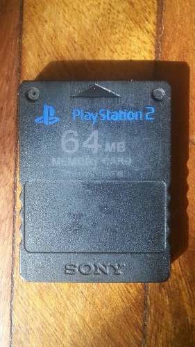Tarjeta De Memoria Sony De 64mb, Playstation 2 Y Ps2