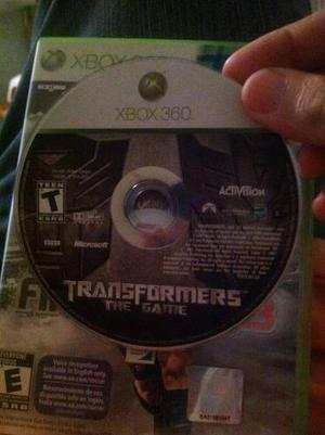 Transformer Juego Xbox 360 Original