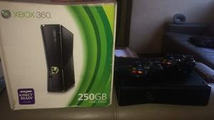 Xbox 360 Slim 250gb, Kinect, Chip Lt, 2 Controles
