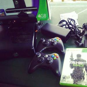 Xbox 360 Slim - 4gb - Con Kinect - Poco Uso