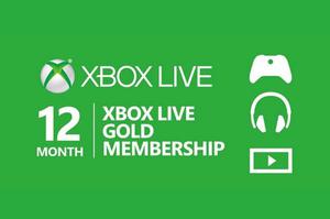 Xbox Live Gold Cuentas 12 Meses