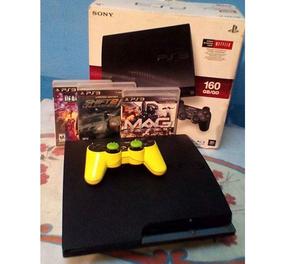 ps3 slim 160gb impecable