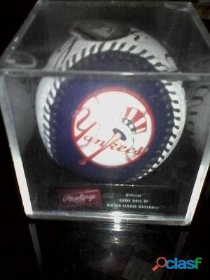 pelota de coleccion del equipo grandes ligas los yankees