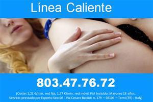 Westion de linea caliente 24 horas todos los dias solo