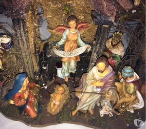 Hermosos nacimiento con Choza