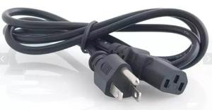 Cable De Corriente O Power Para Pc, Monitores E Impresoras