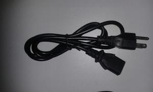 Cable De Poder Para Pc Y Monitor 1.20mts