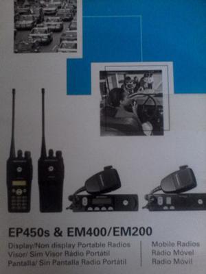 Manual De Operaciones Uso Y Cuidado De Radios Motorolas