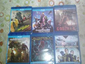 Peliculas De Blu Ray. 15 Bs,s. 100% Originales.