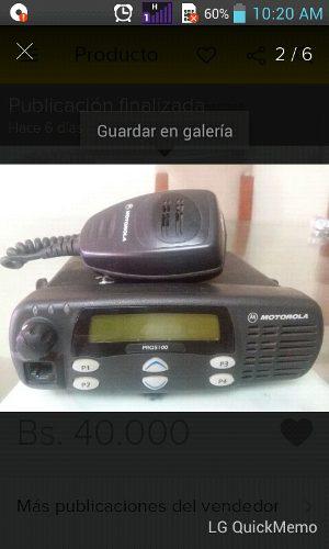 Radio Base Vhf Motorola Pro