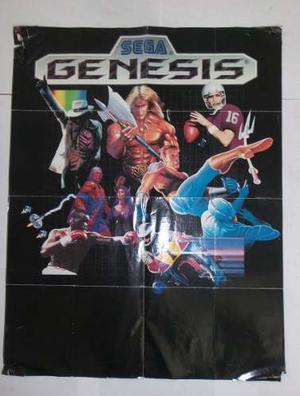Afiche Del Sega Genesis