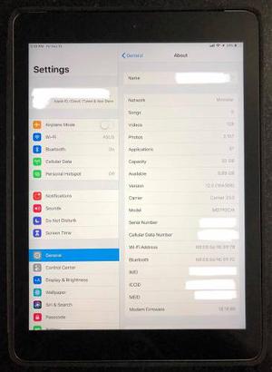 Apple Ipad Air 32gb Cell Y Wifi