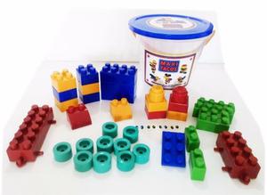 Bloques Construir Lego 34 Tacos Grandes Juguete Didactico