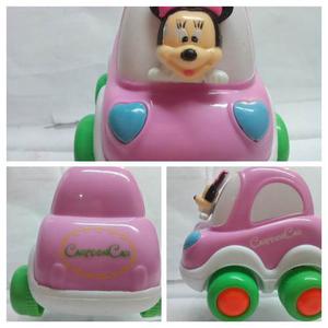 Carro Minnie Mouse Fricción Movimientos Regalo Calidad New