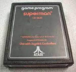 Cartucho Juego Para Atari  Superman