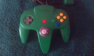 Control Para Nintendo 64 Color Verde