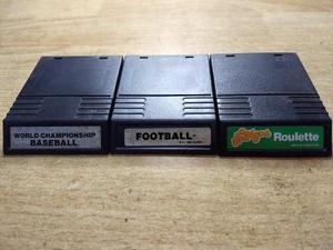 Intellivision, Las Vegas Roulette, Football And Baseball