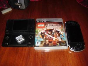 Juego Ps3 Lego Piratas, Nintendo Dsi, Playstation Portable