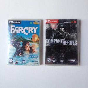Juegos Para Pc Far Cry Y Company Of Heroes