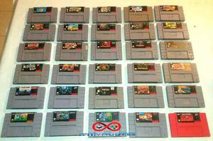 Juegos Super Nintendo Snes Grandes Titulos Originales