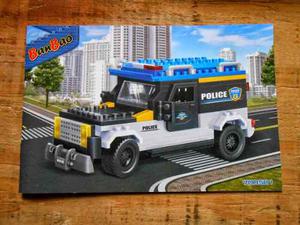 Lego Policia Marca Banbao 242 Piezas De La Mas Alta Calidad