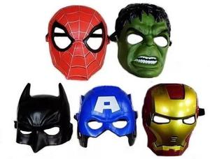 Mascaras De Vengadores Heroes, Spideman, Ironman, Capitan