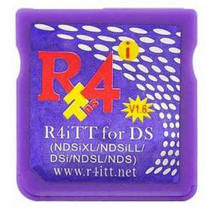 Nintendo Ds Adaptador R4itt (color Purpura / Morado)