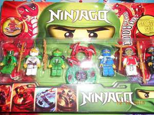 Set De Figuras Ninjago (6 Figuras+accesorios)