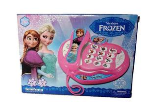 Telefono Juguete Frozen Con Musica Niñas Didactico Disney