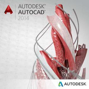 Autodesk Autocad 2014 Original + Vídeo Tutorial