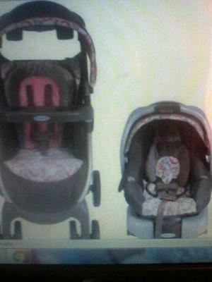 Coche Con Porta Bebe Marca Graco