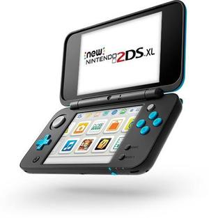 New Nintendo 2ds Xl Negro + 2 Juegos